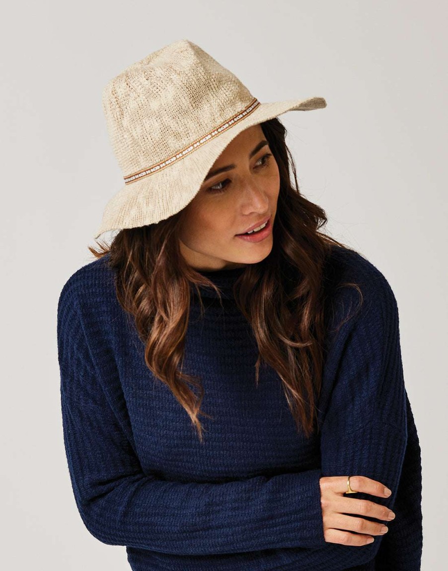 Women * | Capistrano Crushable Hat For Women Carve Designs Online Discount