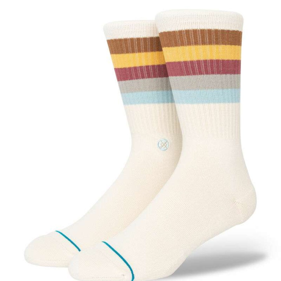 Men * | Maliboo Socks Stance Special Style Vintage White